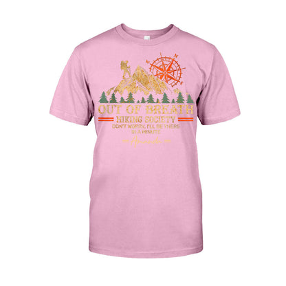 Hiking Society - Personalized Hiking T-shirt And Hoodie