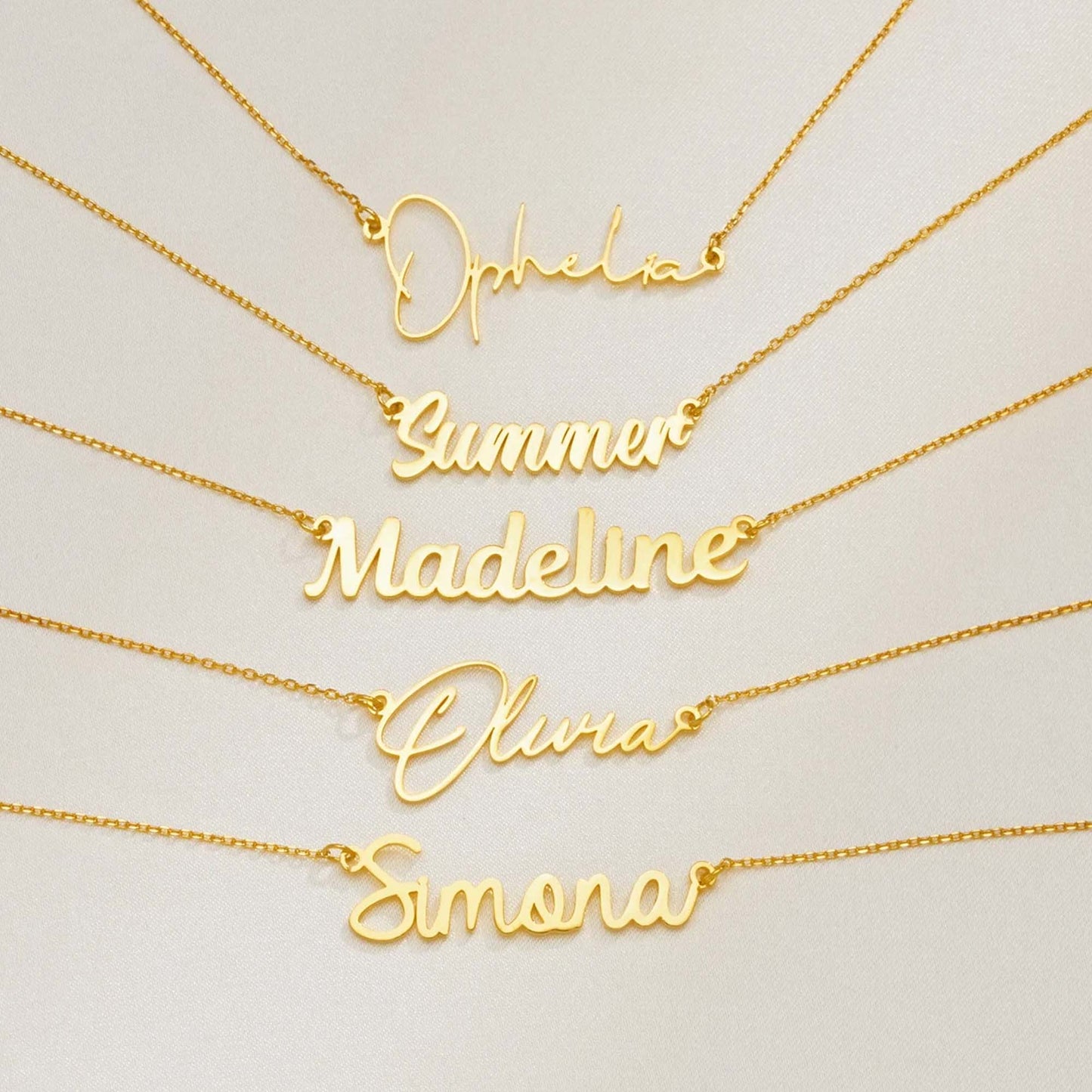Custom Name - Personalized Daughter Name Necklace