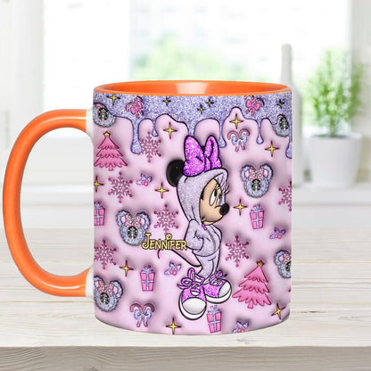 Magical Christmas - Personalized Mouse Accent Mug