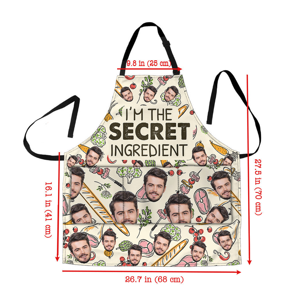 I'm The Secret Ingredient - Personalized Couple Apron