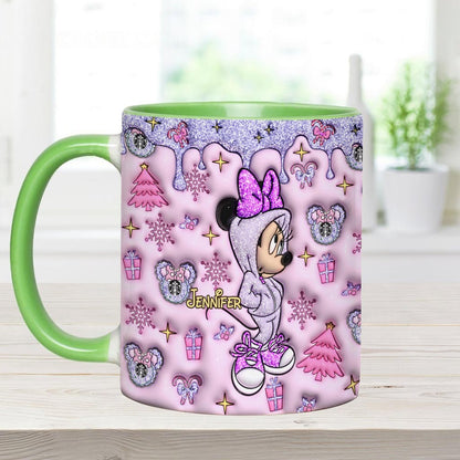 Magical Christmas - Personalized Mouse Accent Mug