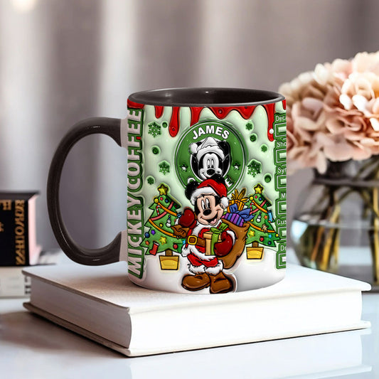 Magical Christmas - Personalized Mouse Accent Mug