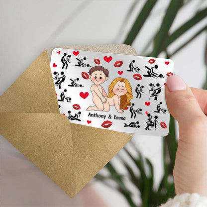 I Will Always Be Your Side - Personalized Couple Wallet Insert Card