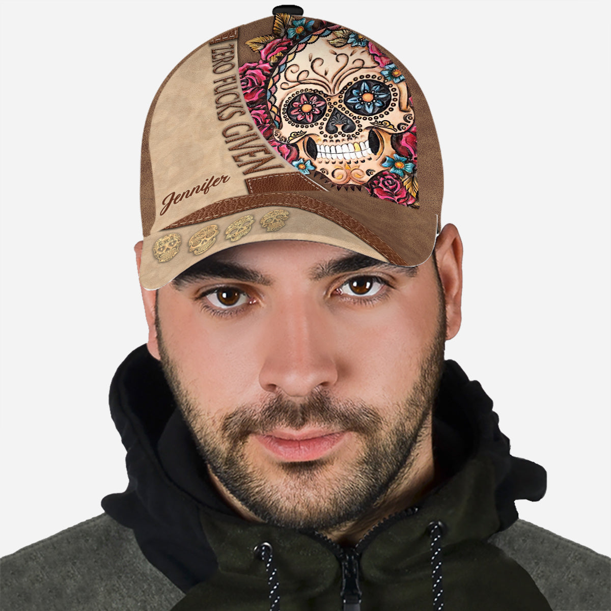 Zero F Given - Personalized Skull Classic Cap