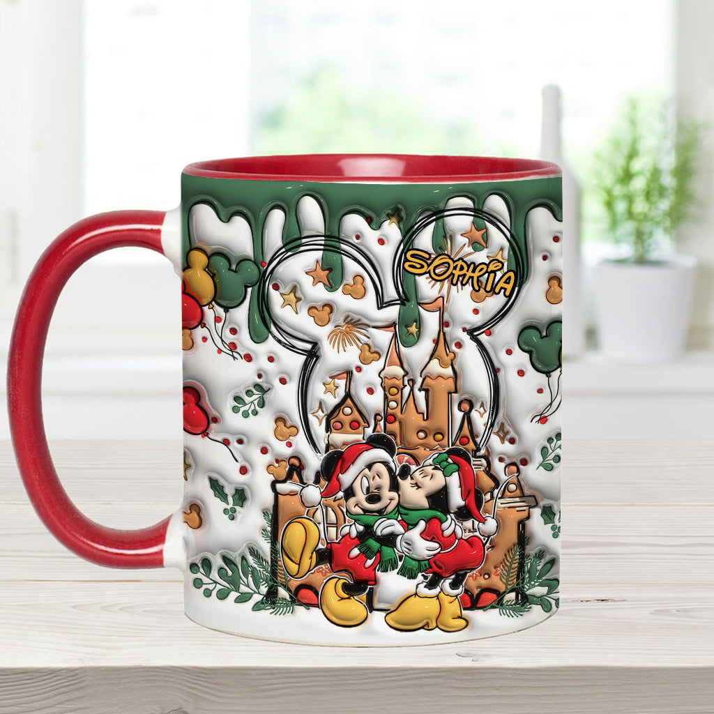 Magical Christmas - Personalized Mouse Accent Mug