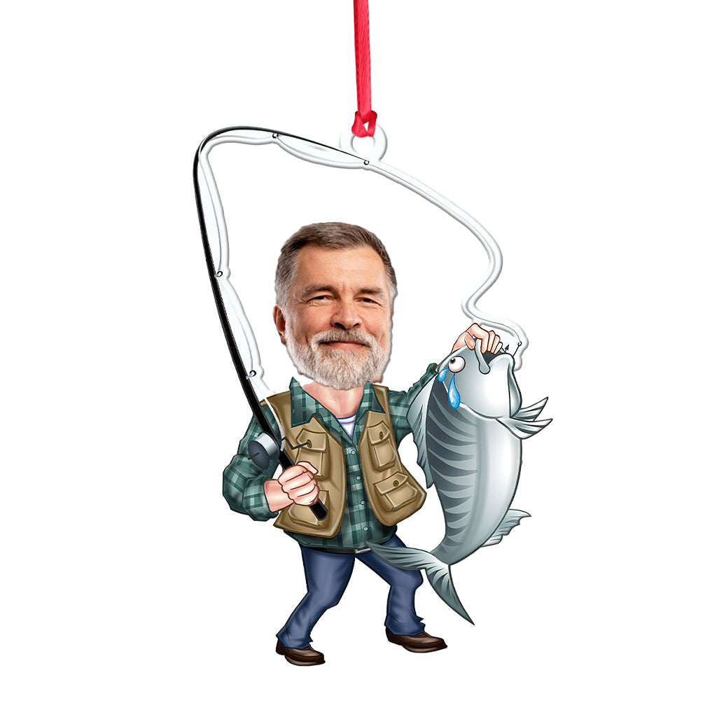 Love Fishing - Personalized Fishing Ornament