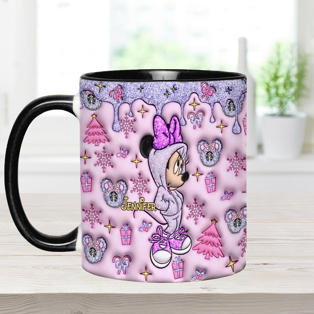 Magical Christmas - Personalized Mouse Accent Mug