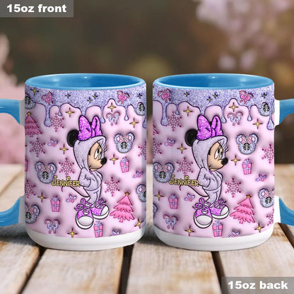 Magical Christmas - Personalized Mouse Accent Mug