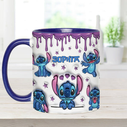Ohana Means Family - Personalized Ohana Accent Mug