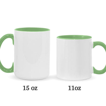 Christmas Is Coming - Personalized Mouse Accent Mug