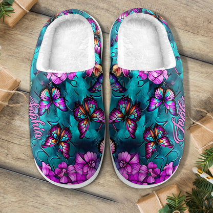 Love Butterflies - Personalized Butterfly Slippers