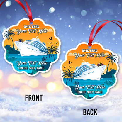 Love Cruising - Personalized Cruising Ornament