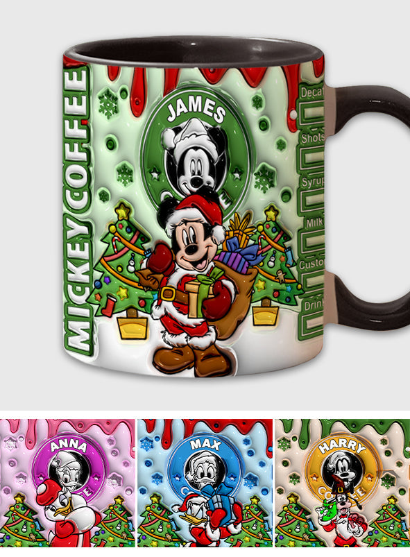 Magical Christmas - Personalized Mouse Accent Mug