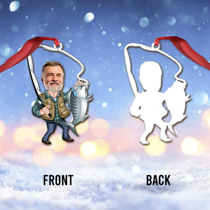 Love Fishing - Personalized Fishing Ornament