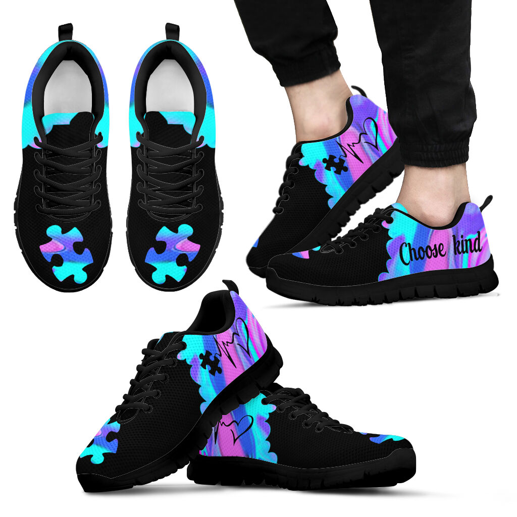 Choose Kind Autism Awareness Sneakers 0622