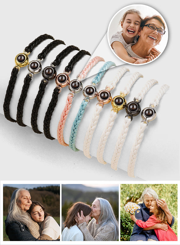 Sweetheart - Personalized granddaughter Projection Bracelet