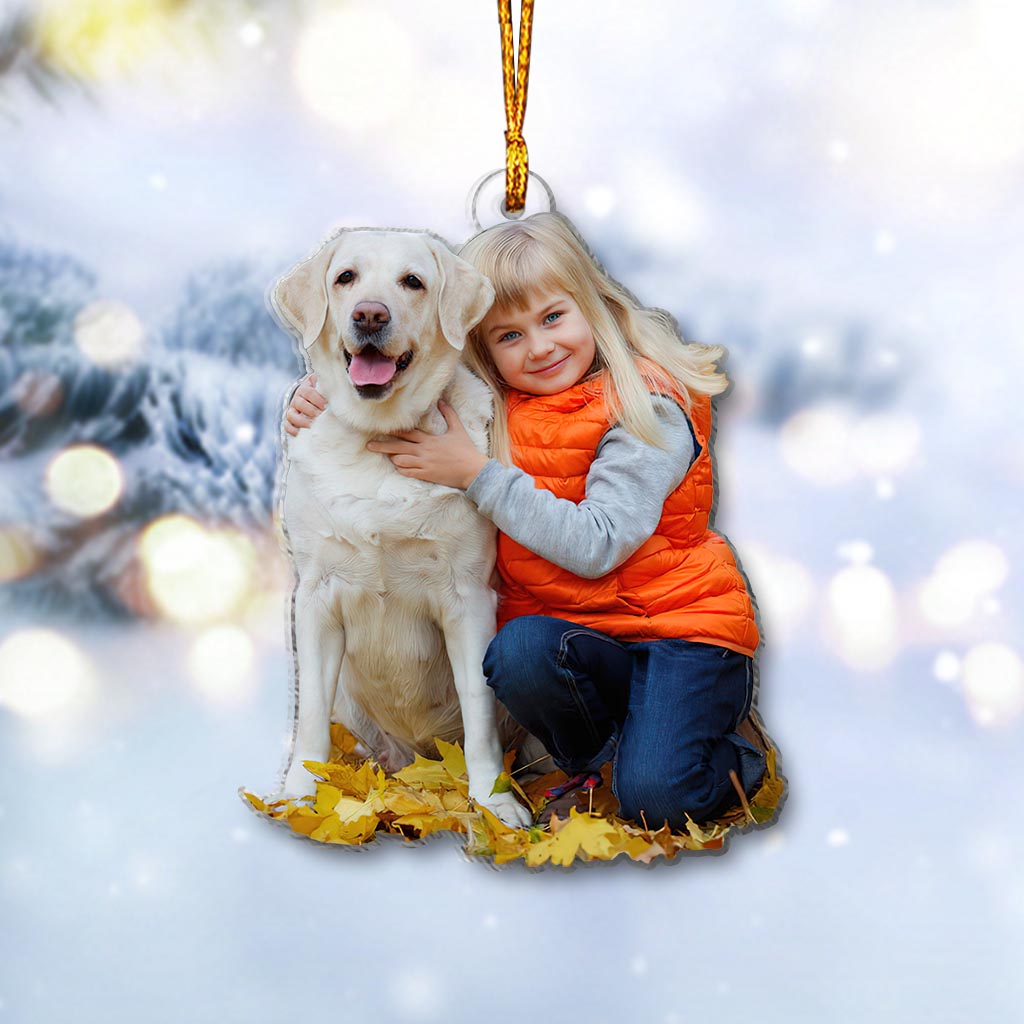 Cute Dogs - Personalized Dog Transparent Ornament
