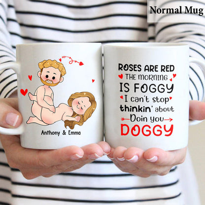 I Just Want You To Be Happy - Couple gift for husband, wife, boyfriend, girlfriend - Personalized Mug