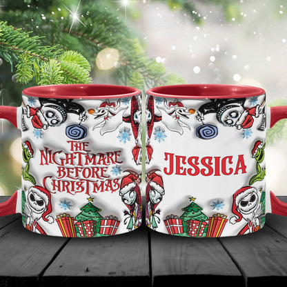 Nightmare - Personalized Nightmare Accent Mug
