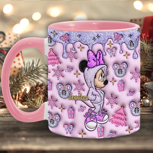 Magical Christmas - Personalized Mouse Accent Mug