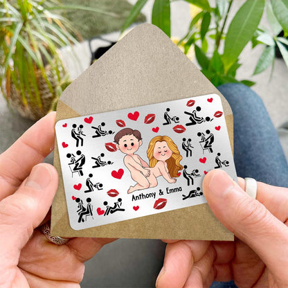 I Will Always Be Your Side - Personalized Couple Wallet Insert Card