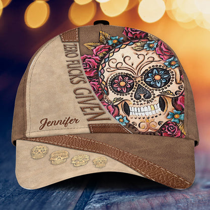 Zero F Given - Personalized Skull Classic Cap