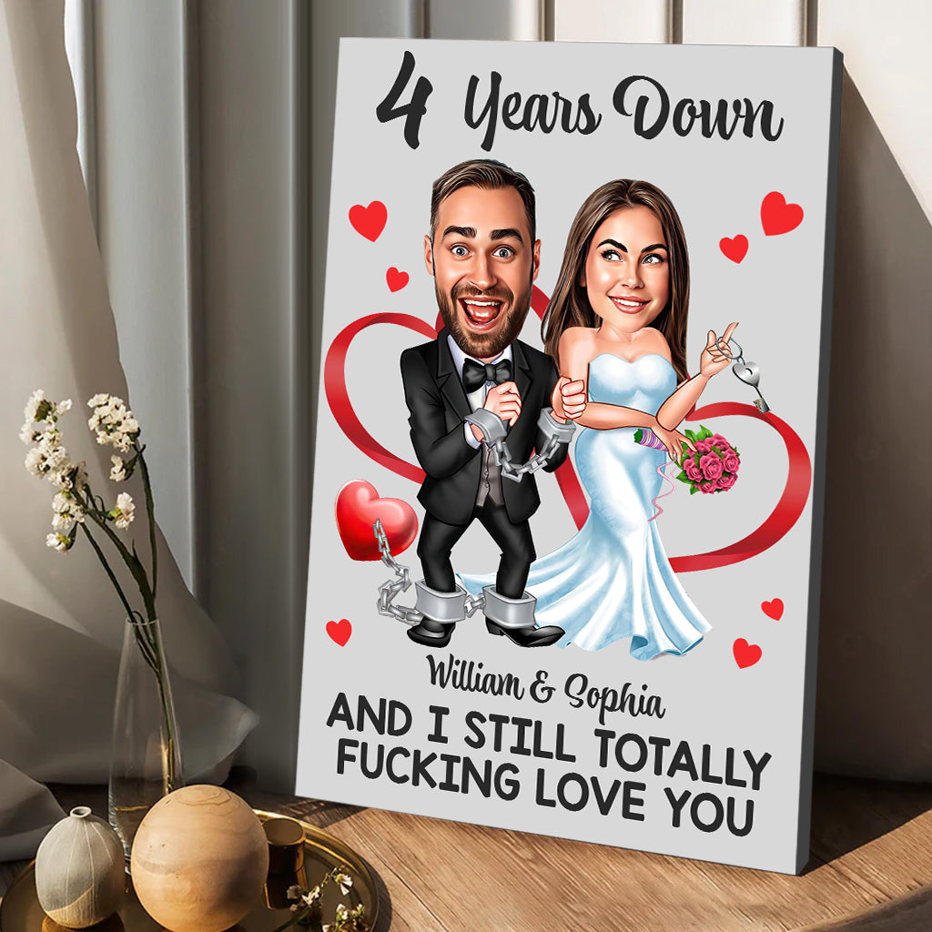 I Still Love You - Personalized Husband And Wife Canvas And Poster