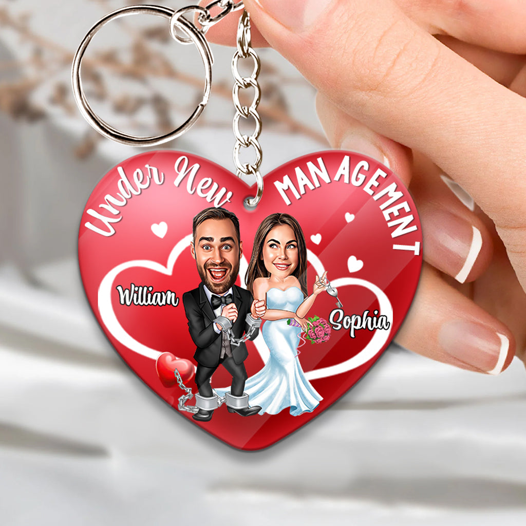 I Still Love You - Personalized Husband And Wife Keychain
