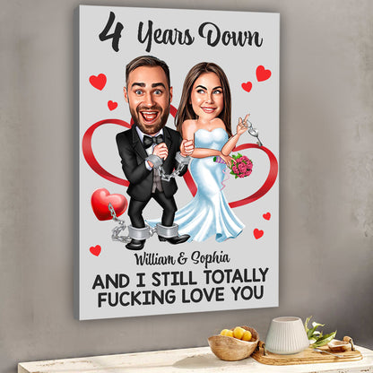 I Still Love You - Personalized Husband And Wife Canvas And Poster
