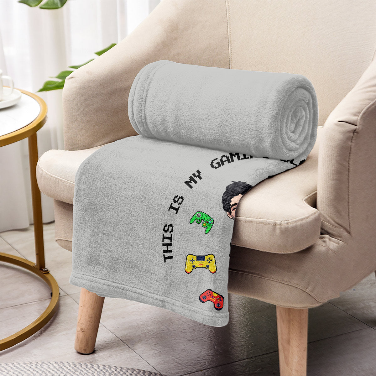 This Is My Gaming Blanket - Personalized Video Game Blanket