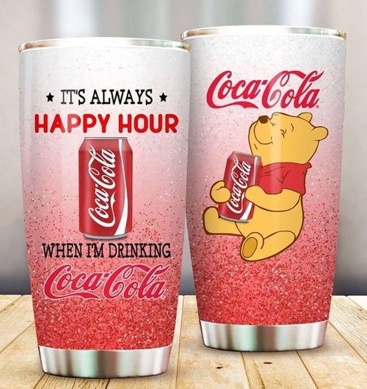 It's Always Happy Hour Carbonated Drink Tumbler