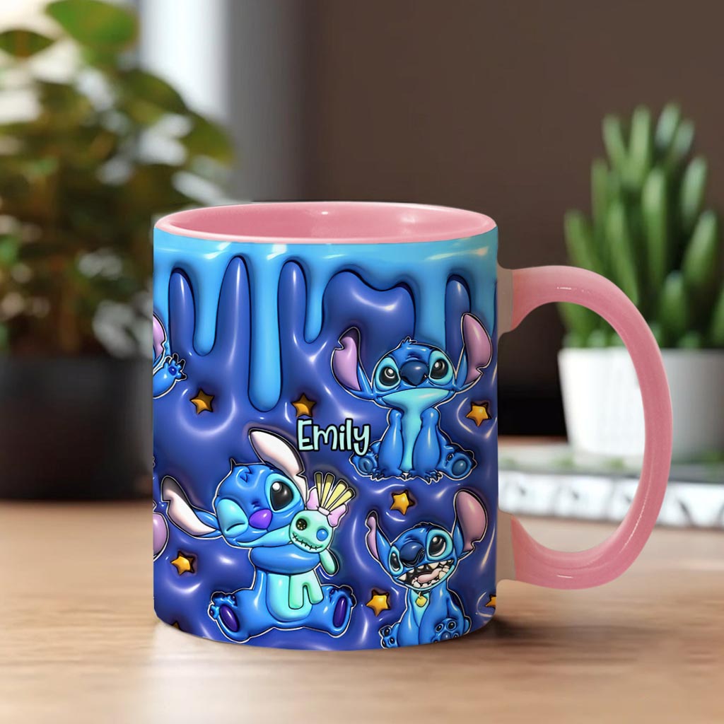Ohana Means Family - Personalized Ohana Accent Mug