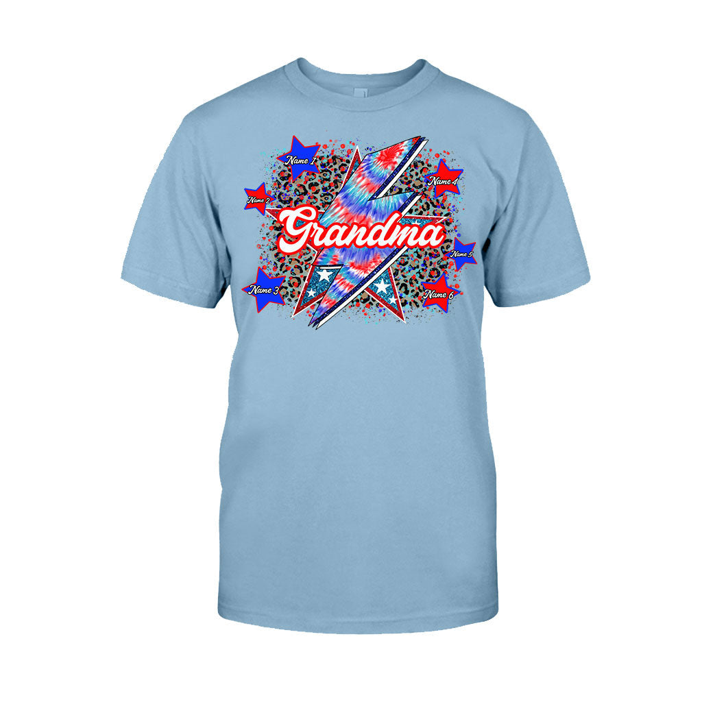 Grandma - Personalized Independence Day T-shirt and Hoodie
