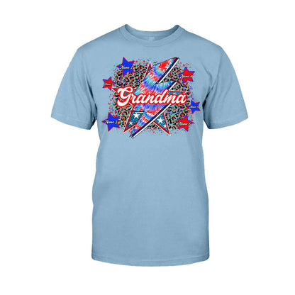 Grandma - Personalized Independence Day T-shirt and Hoodie