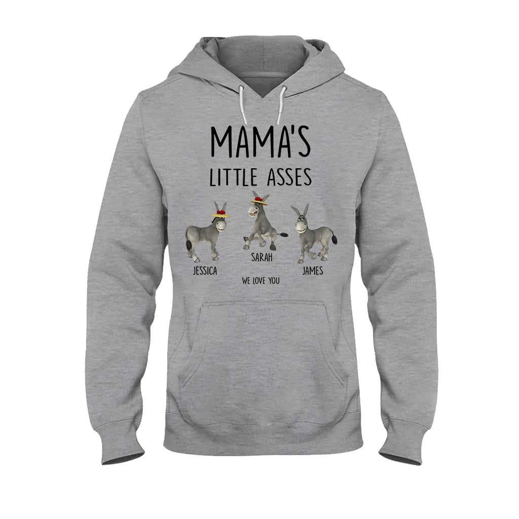 Little Asses - Gift for dad, grandpa, mom, uncle, aunt, grandma - Personalized T-shirt And Hoodie