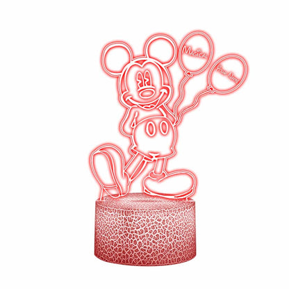 Magical - Personalized Mouse Shaped Plaque Light Base