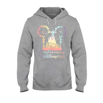50th Anniversary Magic Hologram - Mouse T-shirt and Hoodie 102021