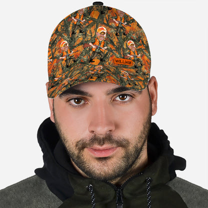Photo Inserted Hunter - Personalized Hunting Classic Cap