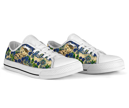 Cat Flower Cat Low Top Shoes 0622