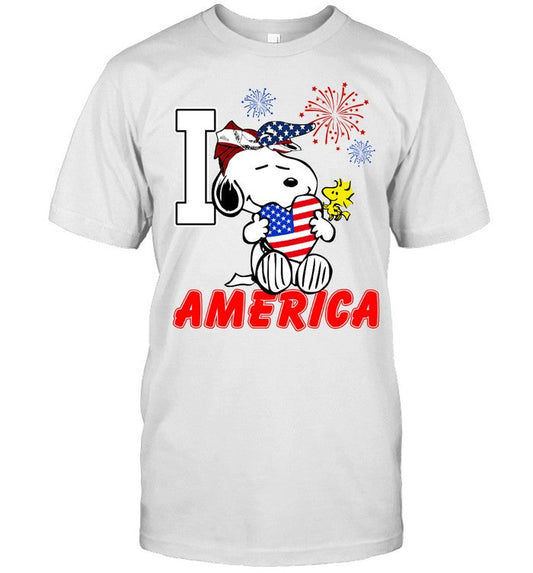 I Love America T-shirt & Hoodie 0424