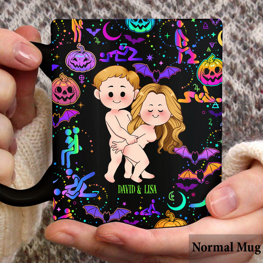 I Wanna Do Bad Things With You - Personalized Couple Mug