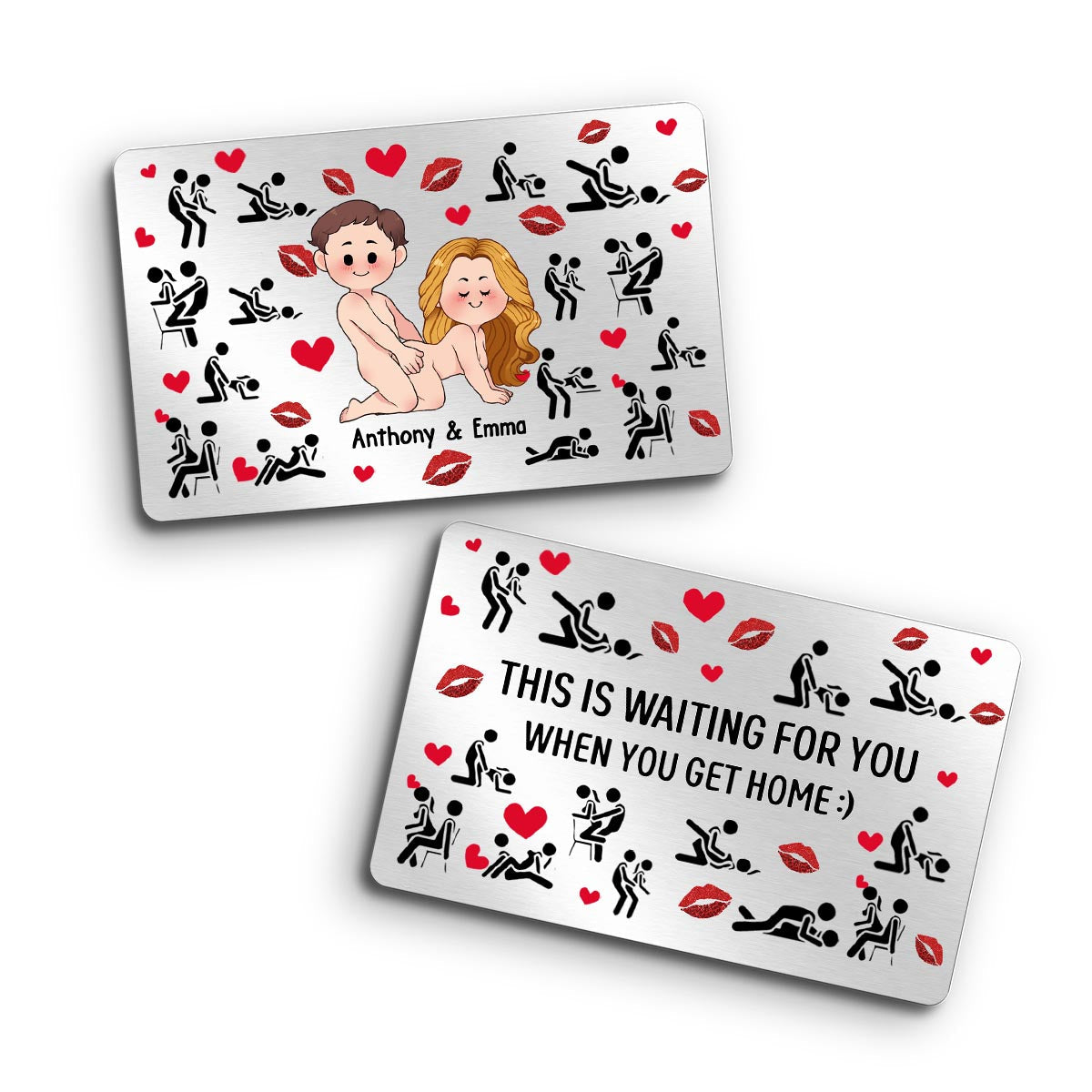 I Will Always Be Your Side - Personalized Couple Wallet Insert Card