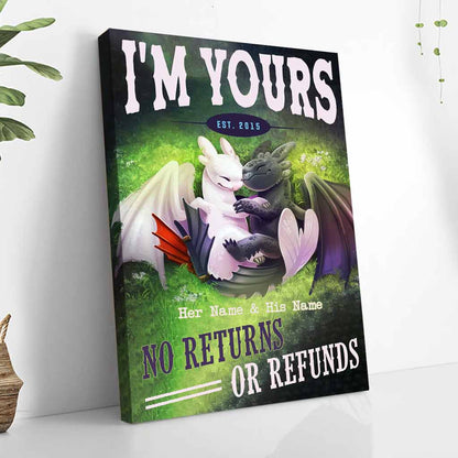 I'm Yours - Personalized Dragon Poster