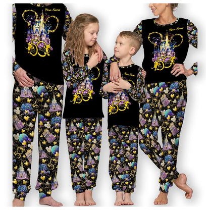 50 Years Of Magic - Personalized Mouse Pajamas Set