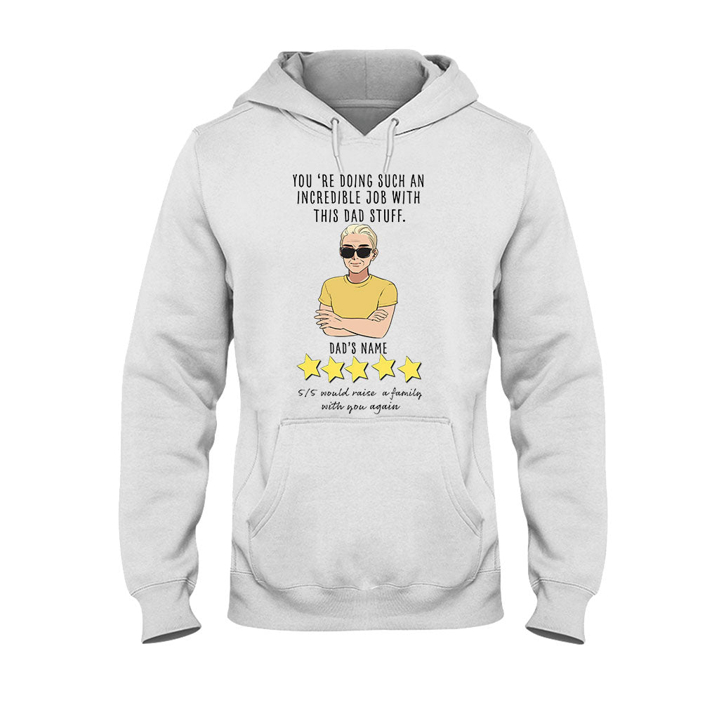 Incredible Dad - Personalized Father's Day T-shirt and Hoodie