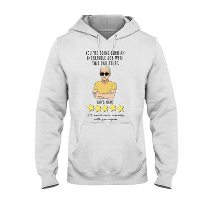 Incredible Dad - Personalized Father's Day T-shirt and Hoodie