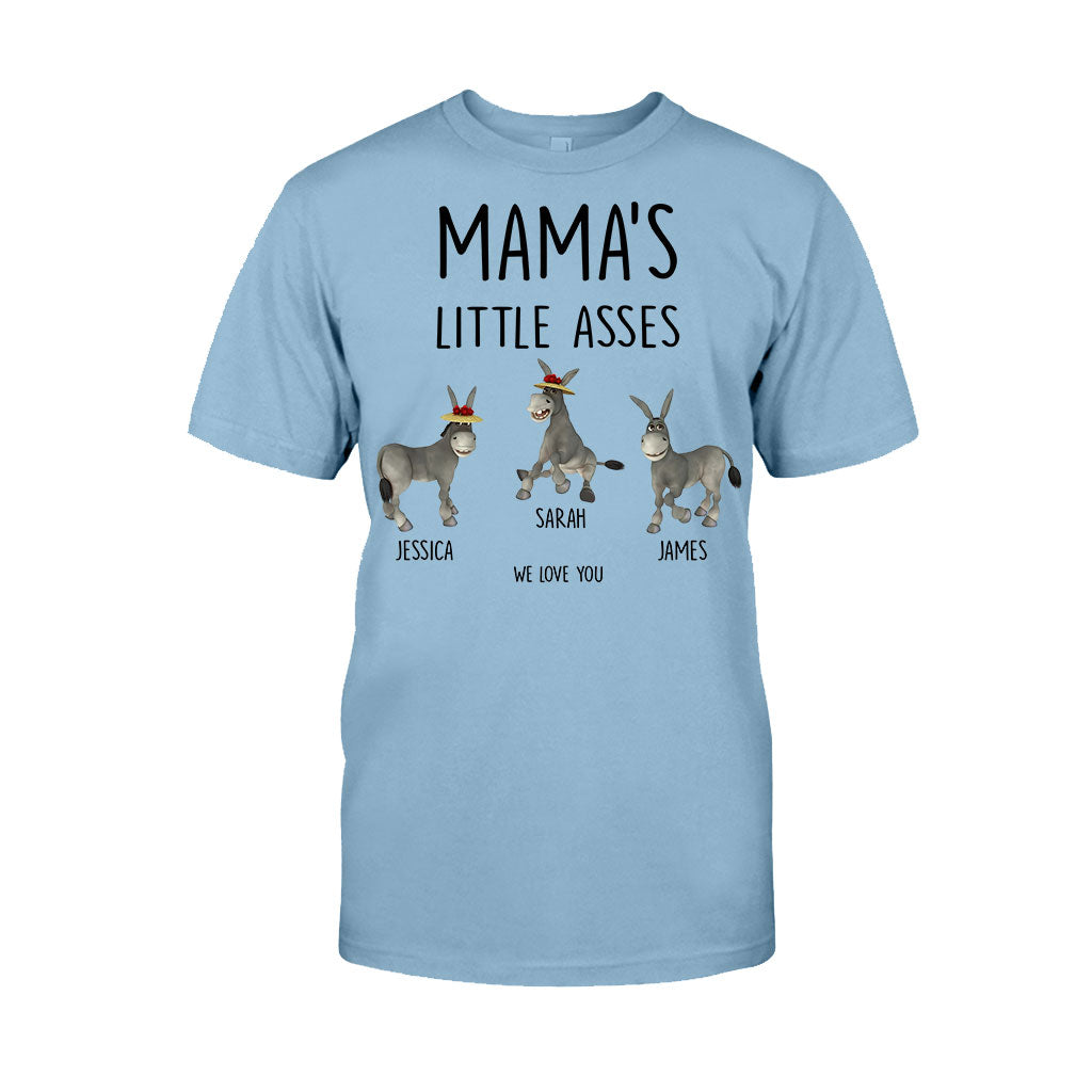 Little Asses - Gift for dad, grandpa, mom, uncle, aunt, grandma - Personalized T-shirt And Hoodie