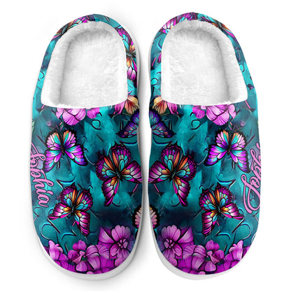 Love Butterflies - Personalized Butterfly Slippers