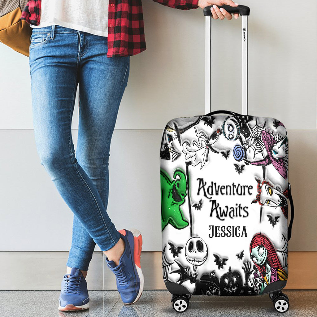 Nightmare - Personalized Nightmare Luggage Cover
