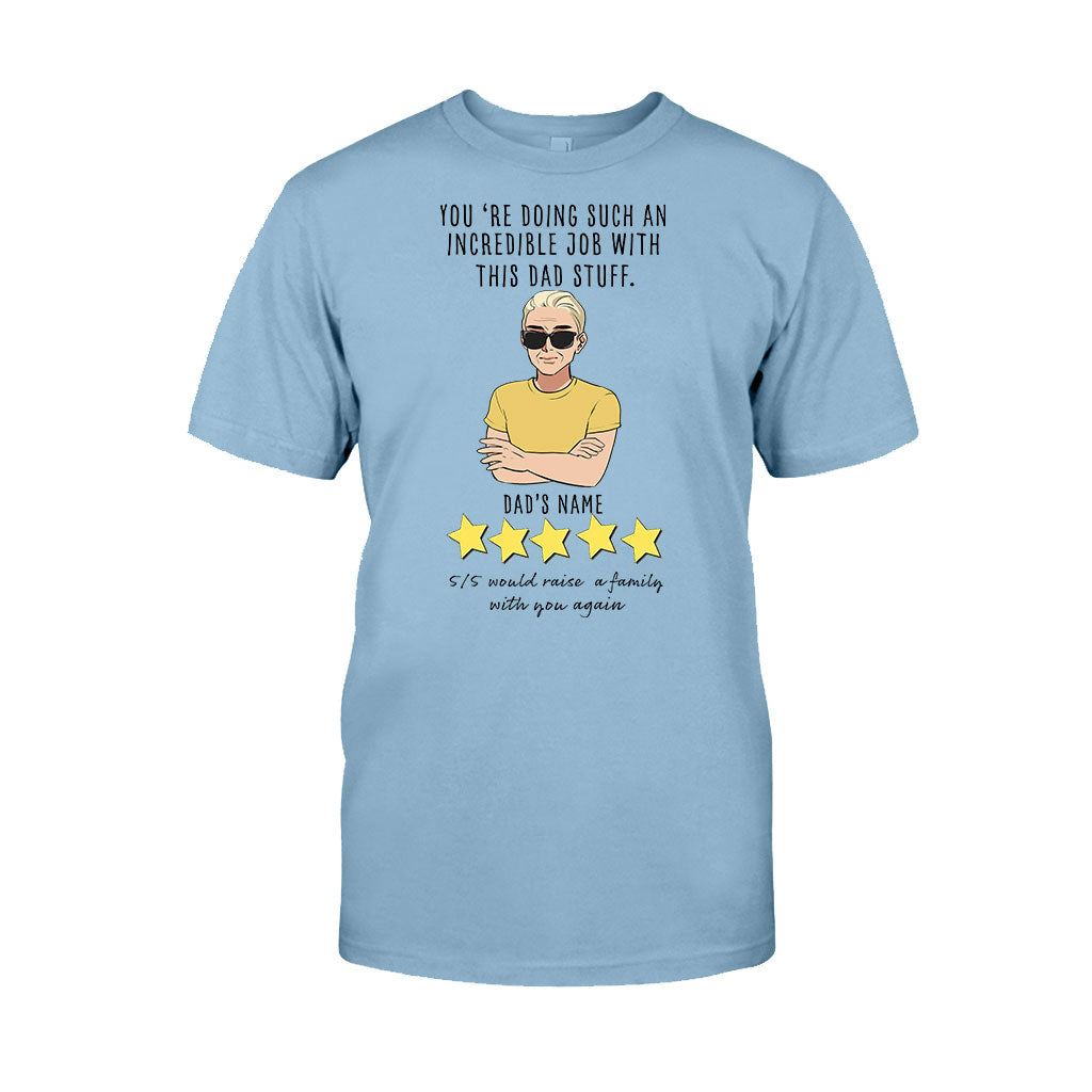 Incredible Dad - Personalized Father's Day T-shirt and Hoodie